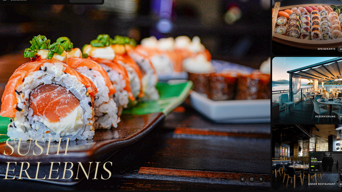 Tamaya Sushi Restaurant – Website von Web.Agentur